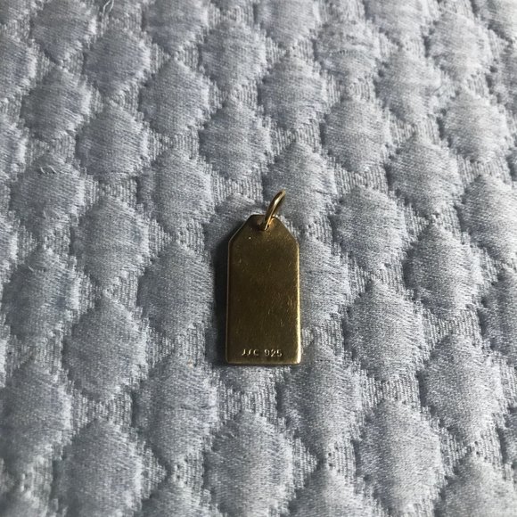 Jet Set Candy Vienna VIE Luggage Tag Charm Gold Vermeil - Picture 3 of 4